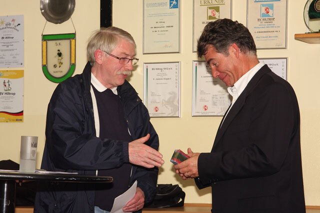 Ulrich Jeromin (l.) und FLVW-Referent Dr. Klaus Balster.